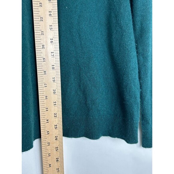 Charter Club Luxury Women’s Green Sweater Sz Medium 100% Cashmere - Picture 4 of 11